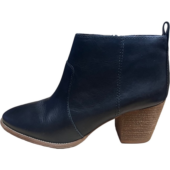 Madewell Brenner Boot Leather Ankle Boot  Zip Women US 9.5 - Picture 3 of 8